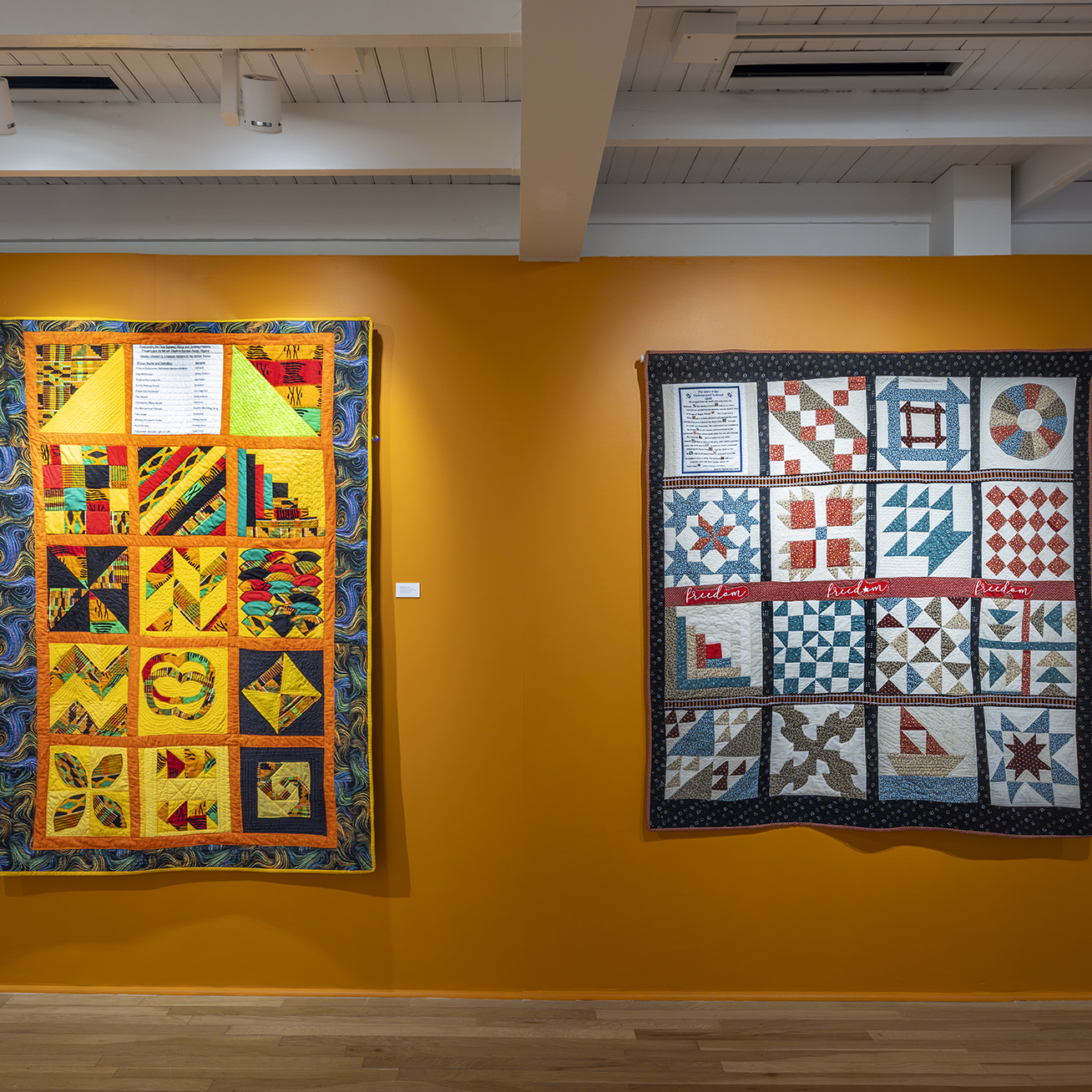 Underground Railroad Quilt Lecture by Patricia Kelly - logo